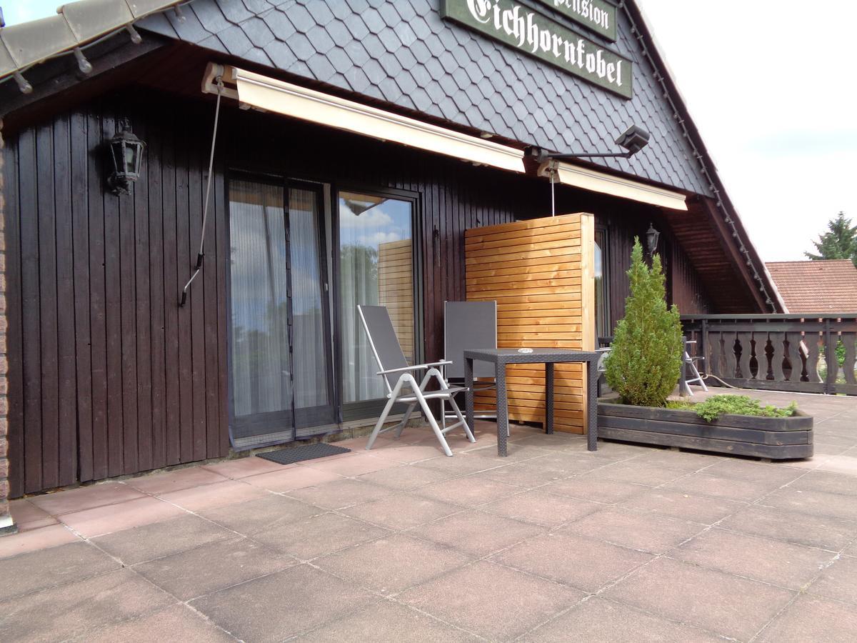 Hotel Garni Eichhornkobel Faßberg 外观 照片